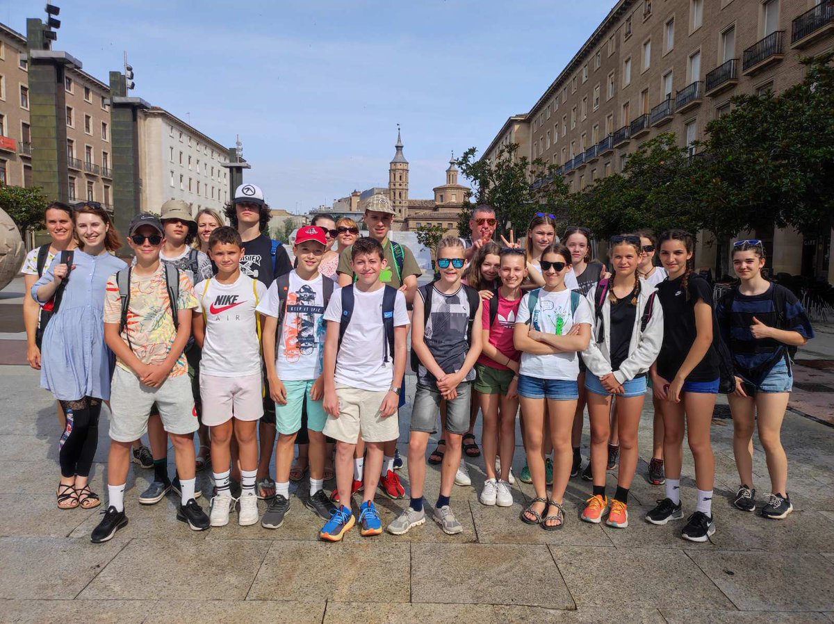 OSsencur's tweet image. 4.dan smo obiskali mesto Zaragoza. Ogledali smo si muzej rimske zgodovine in muzej gledališča ter katedralo.
#Cmepius #ErasmusPlus #Zaragoza #OsSencur