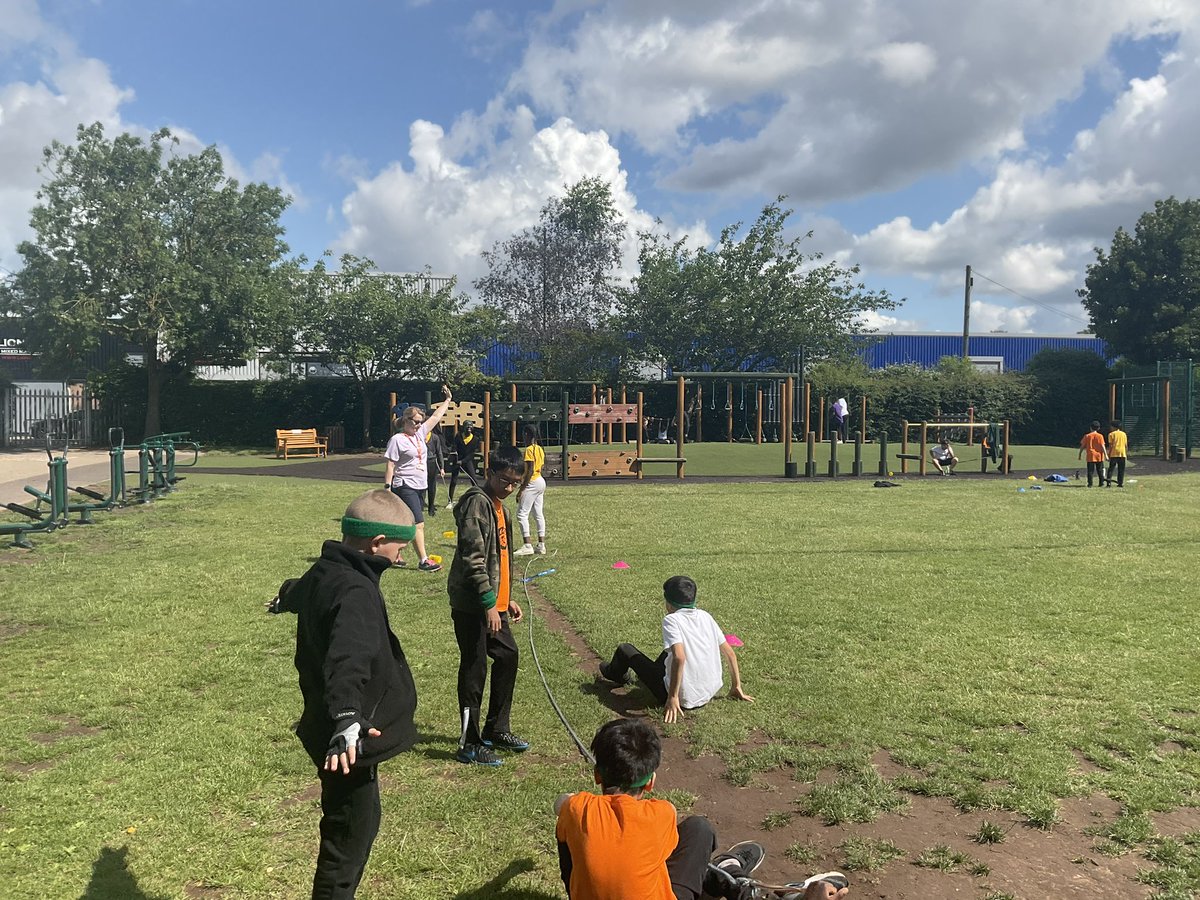 Great time for all at our Year 5 & 6 Sports Morning - much better weather today!