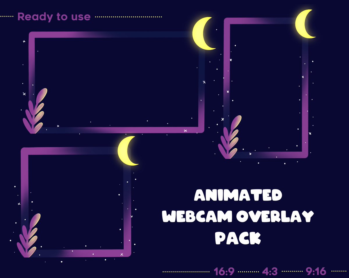 AlfonPerez's tweet photo. ✨He publicado en Ko-fi los marcos para webcam que tenia pendiente, este diseño me fascinó, y lo hice con todo el amor del mundo, espero que a ustedes también ✨ ❤️
#overlay #streamoverlay #webcamoverlay #streamer
🌙✨ https://t.co/vPe35MlbrF https://t.co/sOBxEu2xma