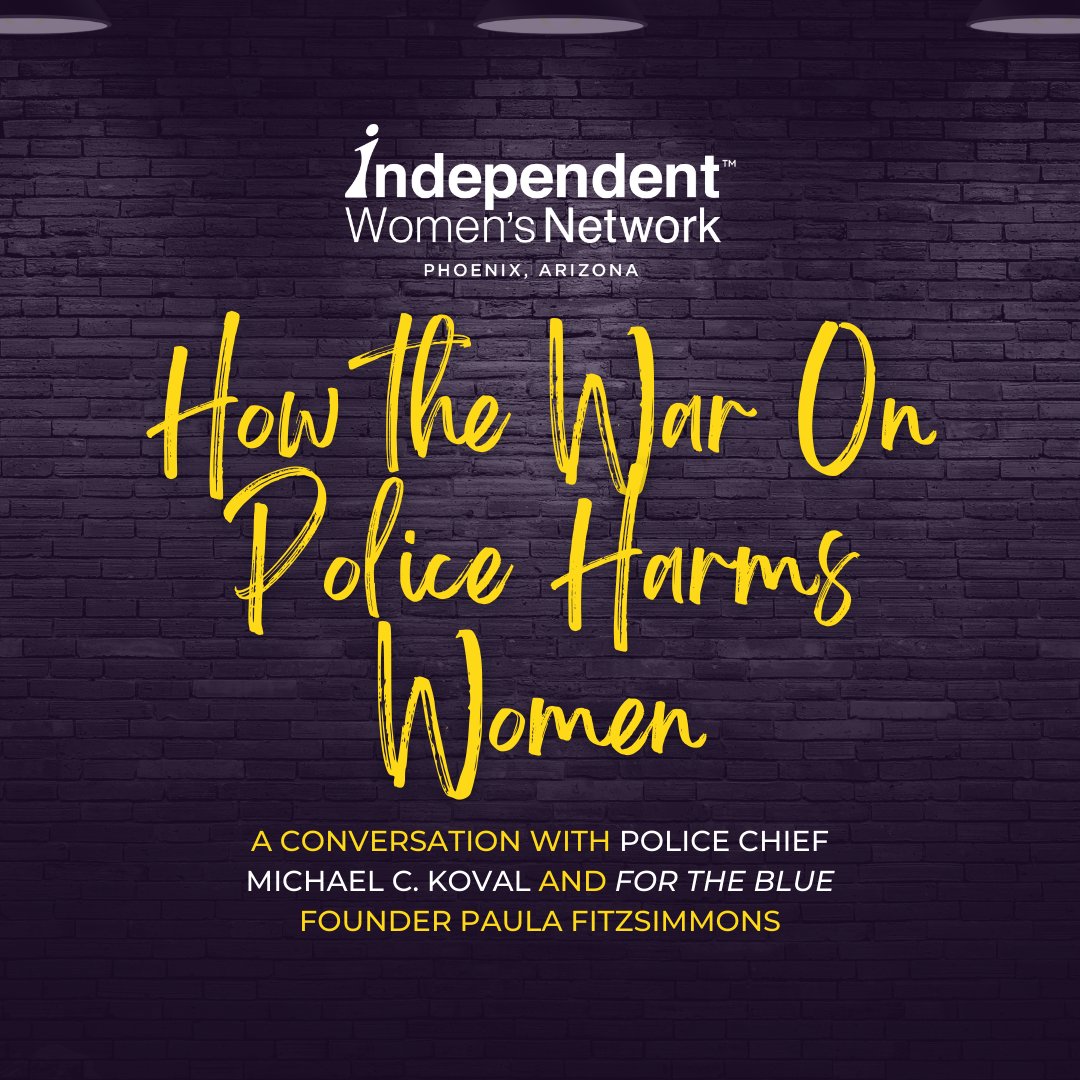 I sat down with Police Chief Michael C. Koval and Paula Fitzsimmons of @fortheblue1 to talk about how the war on cops is a war on women. 

iwnetwork.com/chapter_spotli…

#cops #fortheblue #standwiththeblue #lawandorder #conservatism #womensbillofrights #standwithwomen

@IWV @IWN @IWF
