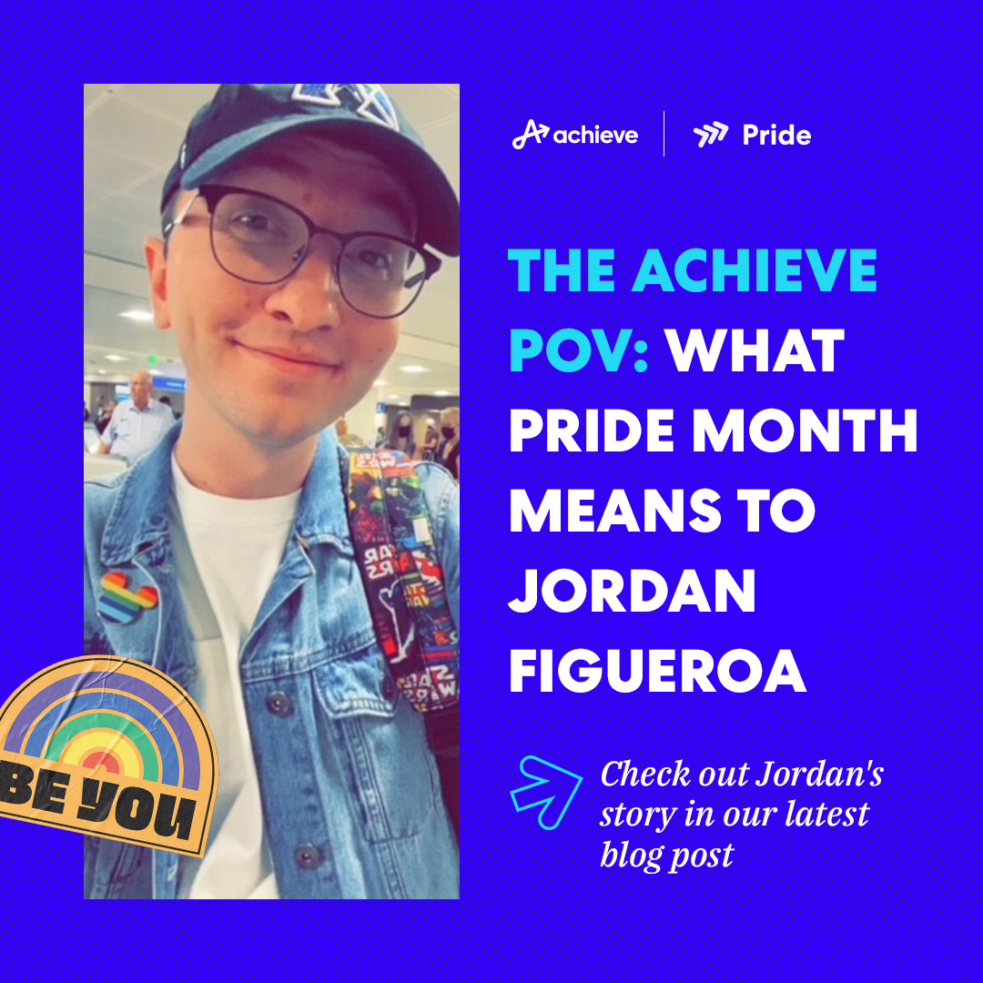 Be Bold. Be Authentic. Be You. Learn how to show up every day as your authentic self with tips from our Corporate Trainer, Jordan Figueroa, in our latest blog ➡️ bit.ly/3NyNmXT #weareachieve #inclusiveworkplace #prideatwork #lgbtq #bestplacestowork #workplaceculture