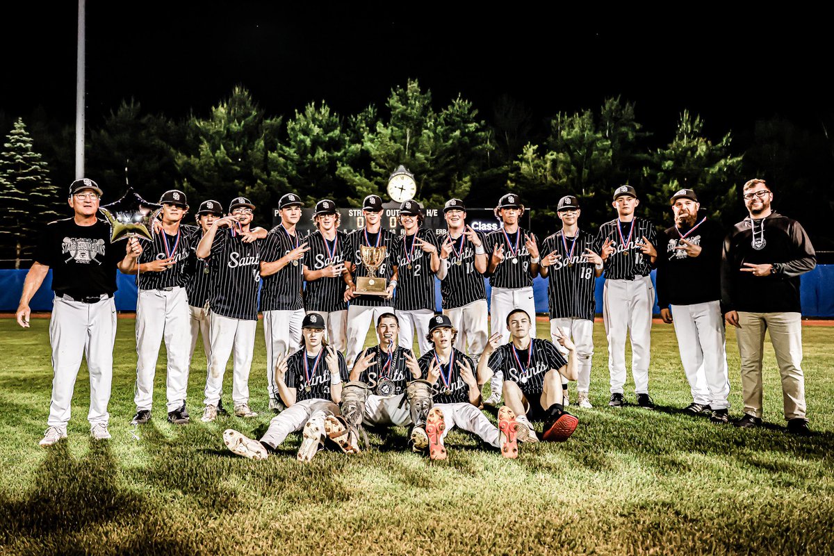 Tony (@tonysbeard9120) on Twitter photo Back to back State Championships for the <a href="/StDomsSaints/">St. Dom's Athletics</a> in Class D Baseball. They prevailed 4-1 over Bangor Christian at Mansfield Stadium in Bangor last night. #mesports #BaseBall Back to back State Championships for the <a href="/StDomsSaints/">St. Dom's Athletics</a> in Class D Baseball. They prevailed 4-1 over Bangor Christian at Mansfield Stadium in Bangor last night. #mesports #BaseBall