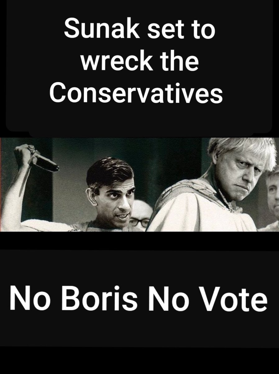 Where is our democracy? 
Sunak was never elected. He has gone back on Boris's election promises.
#SunakOut #NotMyPM
#SunakTheCoward #BackBoris