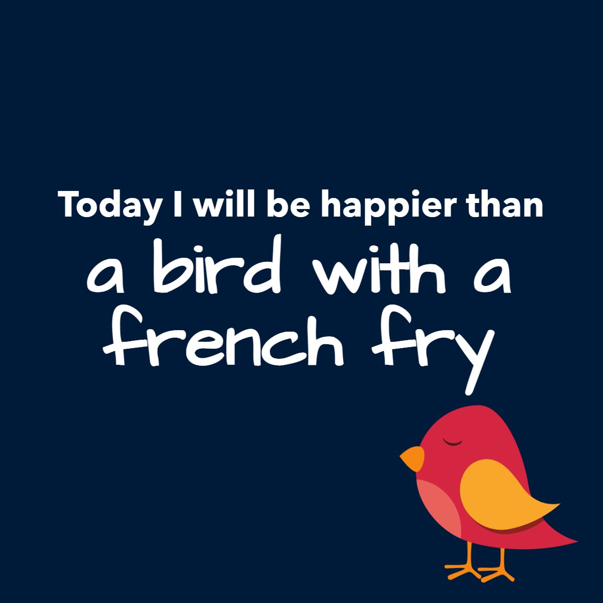 Couldn't be happier. 🐦 🍟

#happy    #goodmood    #feelgood    #love    #funtimes     #birdsofinstagram     #birdlovers    #frenchfry
#premierrealestatenetwork #pren #realestate #realtor #barrettrealestate #bre #prescottquadcity #sedonaverdevalley #veronicamorrow