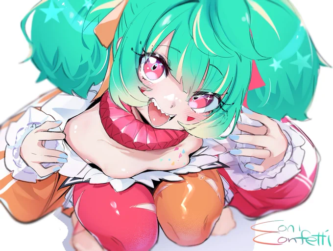 らくがきコニちゃん #confetticanvas