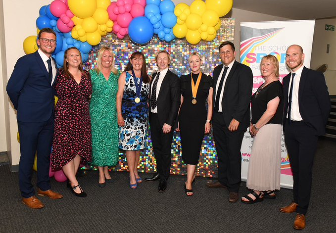 It was a pleasure to host the 20th Annual @thessp_er  Awards at @SchoolLongcroft and to welcome back the inspirational @craigdavidheap - everyone had a wonderful evening thanks to this incredible team! @YourSchoolGames @ActiveHumber @ukPEchat @YouthSportTrust @educationgovuk