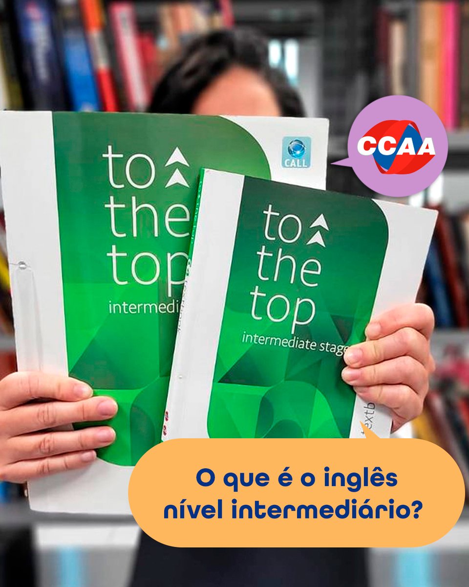 CcaaParacatu's tweet photo. Você já se perguntou o que significa ter um #inglêsintermediário? 🤔

Aqui no CCAA, esse momento começa no livro 4 e termina no livro 6 e vai permitir que você construa uma base sólida de conhecimento e habilidades em inglês.

#ccaa #inglesonline #inglesfluente #dicasdeingles https://t.co/FZclDP9kOd