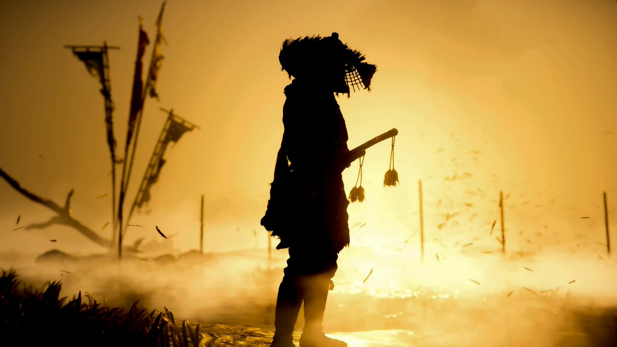 Repost for #GG30SILHOUETTE

I can't not submit this one when there's a silhouette theme 💛 #GhostOfTsushima / #virtualphotography