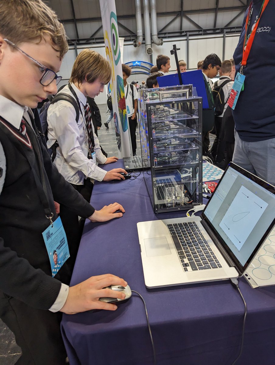 Our <a href="/WyedeanSchool/">Wyedean School & Sixth form centre</a> Year 8 students having a blast at the <a href="/BigBangUKSTEM/">The Big Bang</a> Fair!