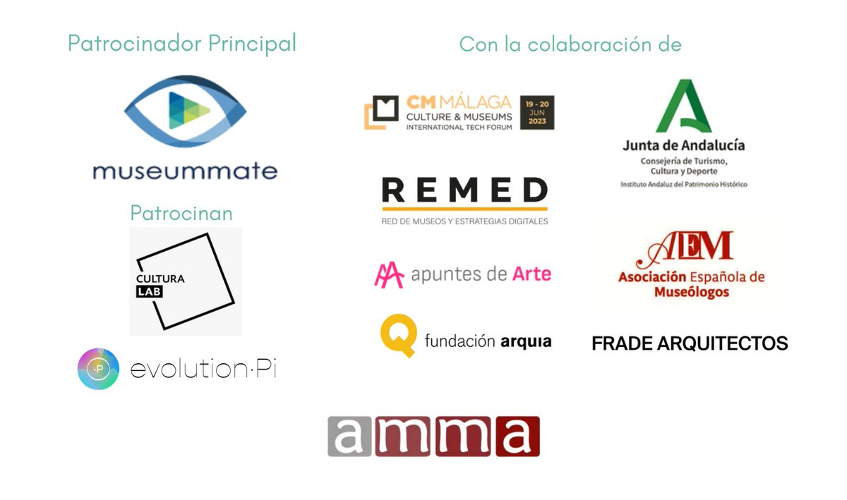 #Musear
🗣Comunicación II sobre la tercera edición de los #PremiosExpone 2023 convocados por <a href="/ammaasociacion/">Asoc-AMMA</a>, culminada con la entrega de premios en <a href="/cmmalagafair/">CMMálaga</a>
Agradecemos a la asociacíon museal andaluza el envío de la información y su enorme labor 💚  
premiosexpone.com/ganadores2023/
