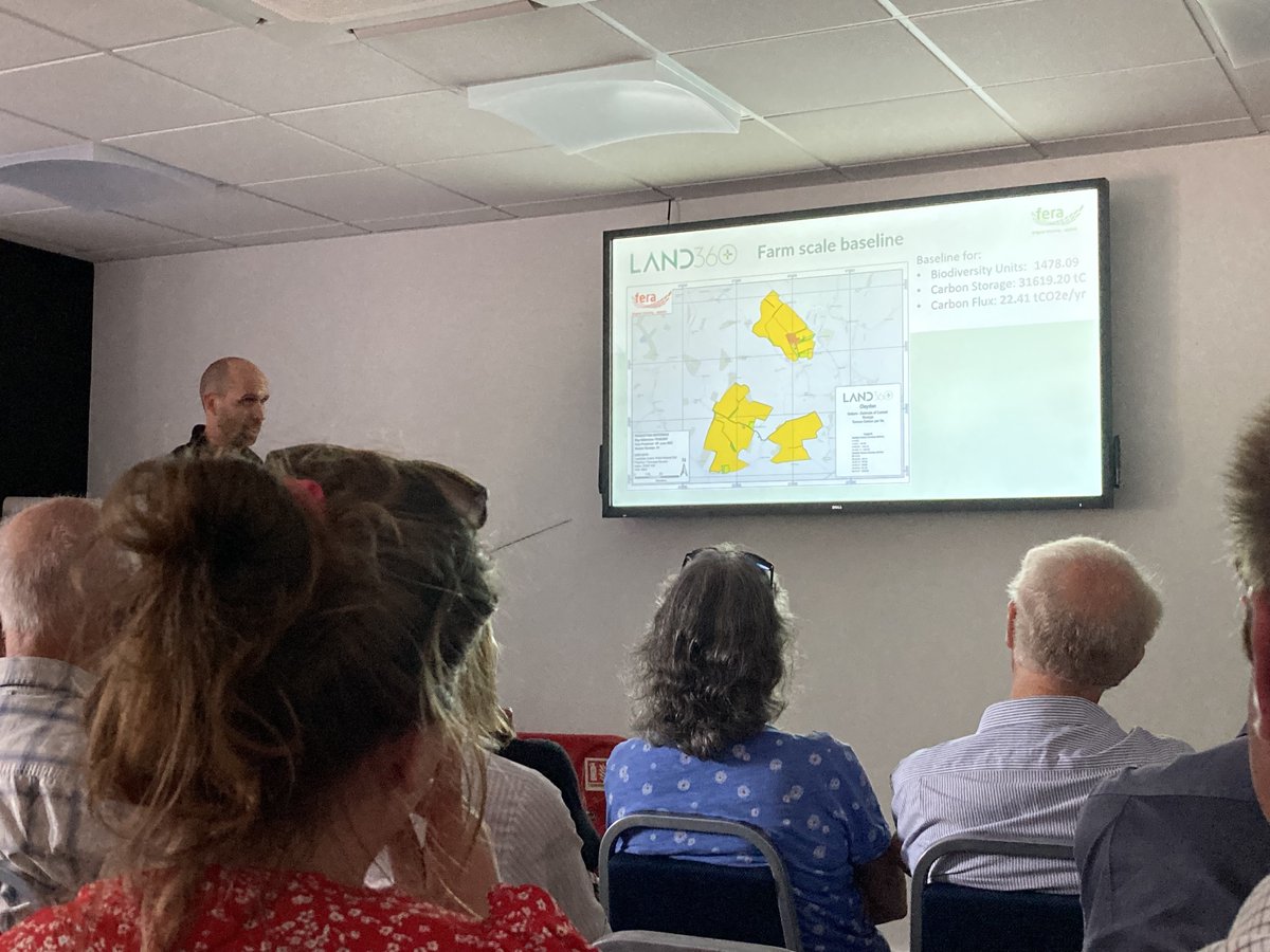 FeraScience's tweet image. We're thrilled to share that the #FeraScience team recently attended a Farm Walk event hosted by #SuffolkFWAG, where we had the opportunity to showcase our land-assessment service: #LAND360 to a diverse audience of farmers, agricultural experts, and industry leaders. 🌱
