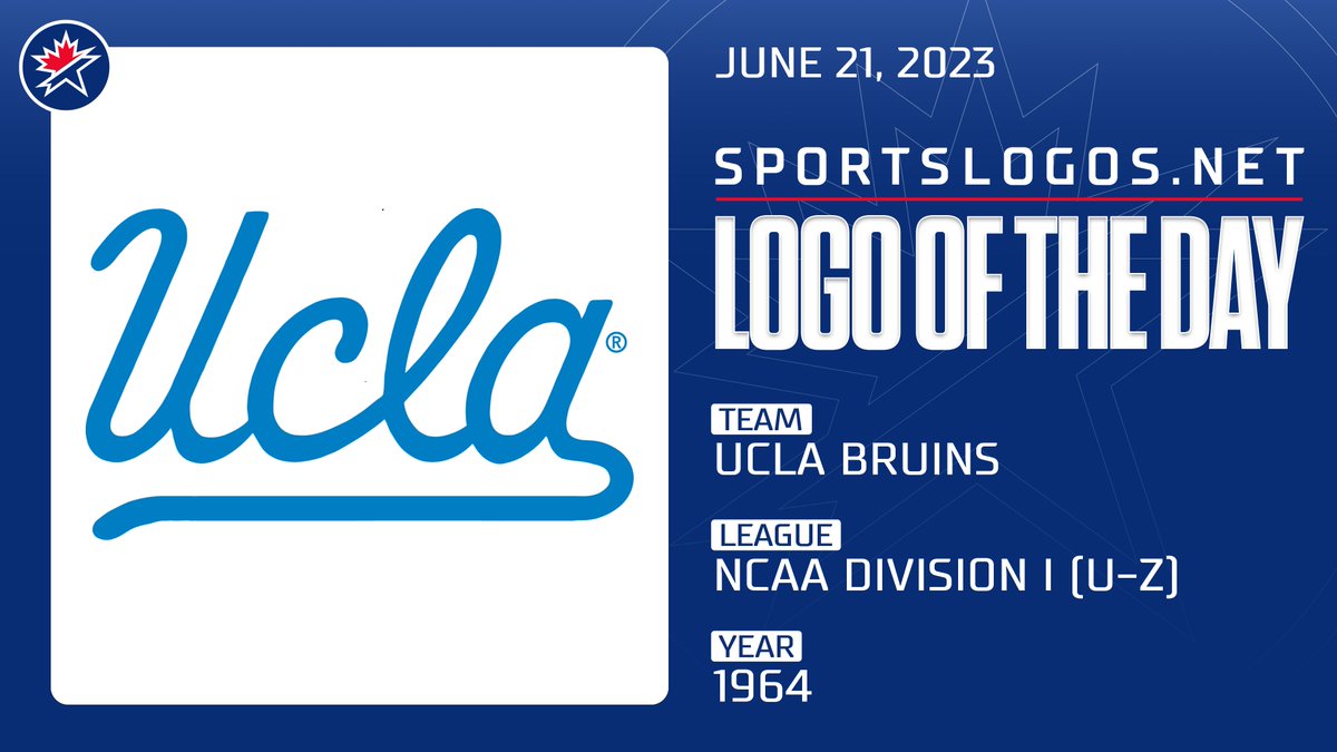 #LogoOfTheDay - June 21, 2023:

UCLA Bruins Alternate (NCAA Division I (u-z)) circa 1964

 See it on the site here: sportslogos.net/logos/view/882…