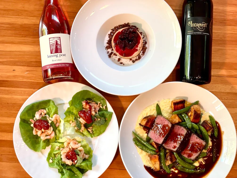 NEW WEEK = NEW MENU!

Avail Thur-Sat for pickup or delivery!

Menu 154
⚡️ 2-crs meal starts at $48
⚡️ 3-crs meal starts at $55
⚡️ Din for 2 Food &amp; Wine Pkg is $170+HST

BNI 26
💥 3-crs meal starts at $75
💥 BNI for 2 Food &amp; Wine Pkg is $210+HST
💥 Add a lobster tail for $25