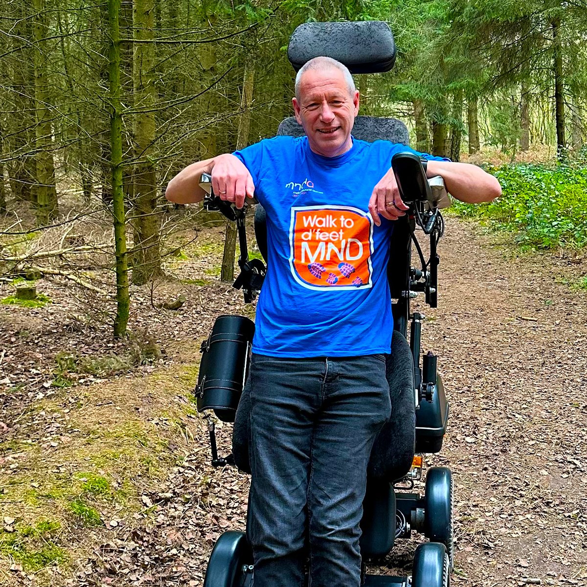 “I’m putting MND Over Matter by using my wheelchair to follow my passion for photography and help other people living with MND find accessible days out.”

Ken struggled with his mental health following his diagnosis of #MND. The idea of being a full-time wheelchair user made