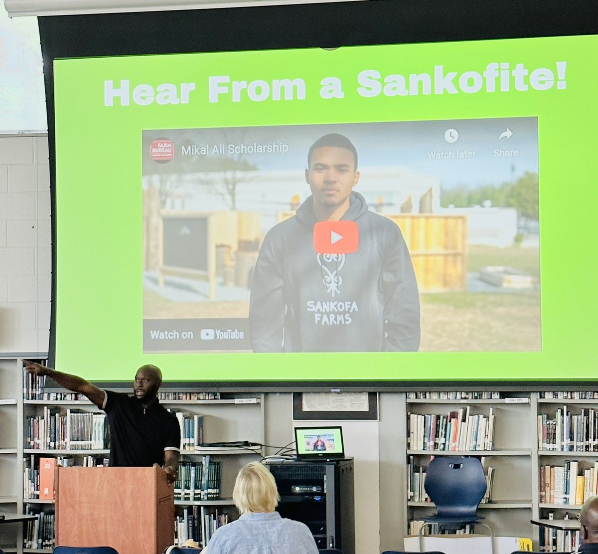 Excellent session with @KamalBell_ during #SPLASH23!! Learning about @SankofaFarms, CTE, and Community Centered Education!!