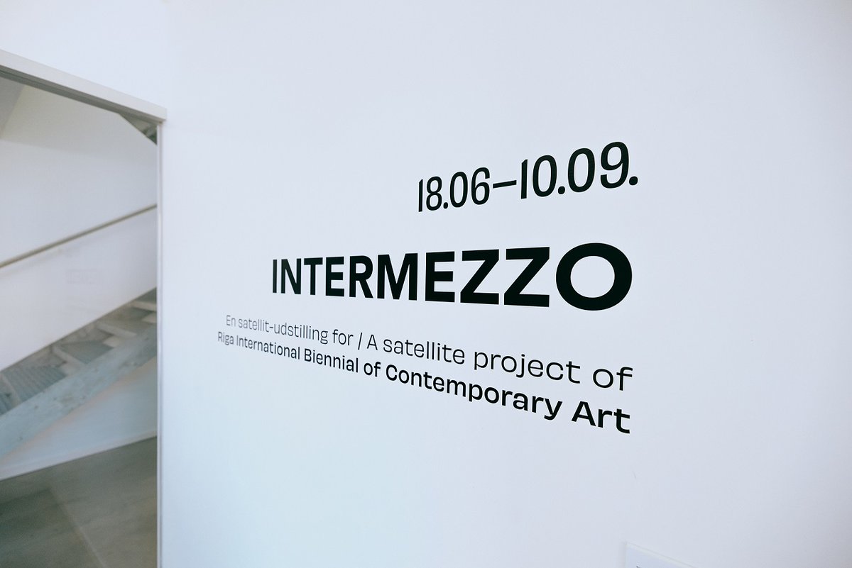 Last weekend, at 44Møen, the group exhibition “INTERMEZZO” curated by René Block’s group, was opened.

Read more here 👉 rigabiennial.com/en/intermezzo