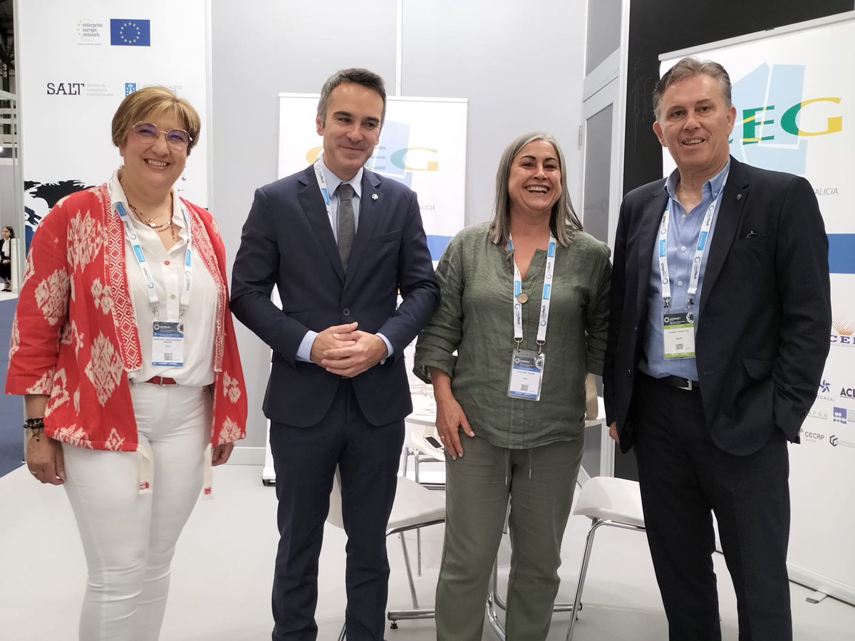 CEG_Galicia's tweet photo. Más de 200 expositores, 50 ponentes, cientos de reuniones B2B y más de 10.000 visitantes. ¡¡Seguimos de feria!! #mindtech2023
Recuerda visitar el estand de la #CEG. https://t.co/4QIKN6MfWi