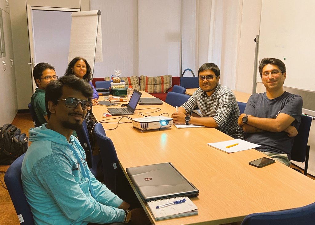 ILK_TUDresden's tweet image. The first #COMPOLL teaching has been running since yesterday. The intensive #project_course of Prof.Bahni Ray and Shivang Rampriyan on #water_pollution provides space for a close, deep #international_exchange on technical topics. We are happy to welcome the engaged students here!