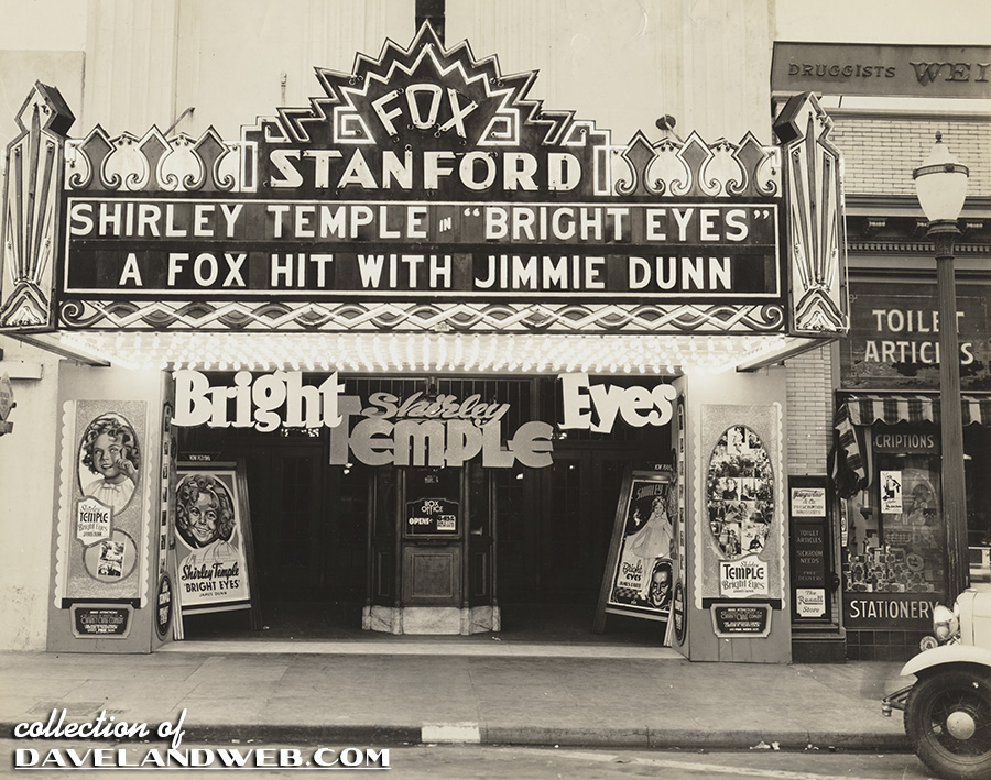 #ShirleyTemple & The Stanford Fox Theatre in PaloAlto: davelandblog.blogspot.com/2023/06/temple…