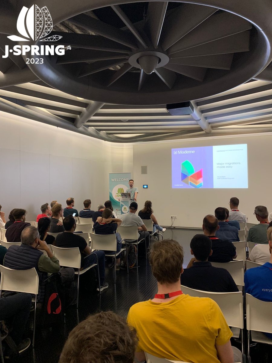 nljug's tweet image. What a fantastic day at #JSpring2023!🌟 After this round of enlightening parallel sessions, it's time to unwind with drinks and networking. Thank you for joining us today, and we look forward to welcoming you again at J-Fall in November! #JavaConference