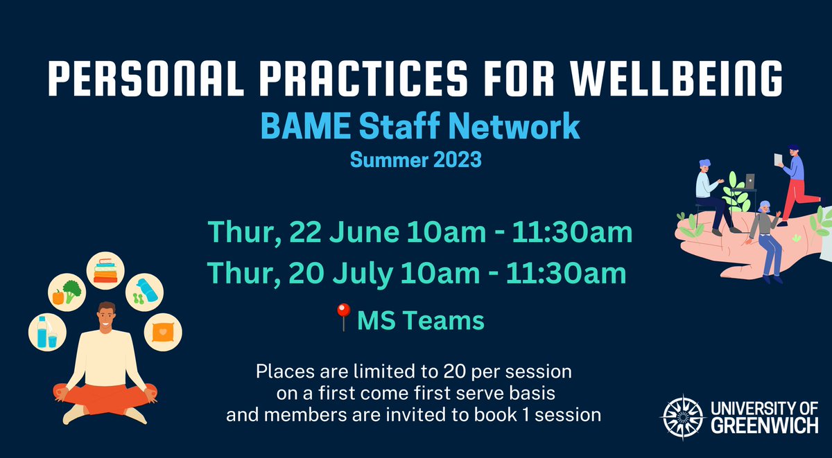 Our 1st wellbeing event for summer kicks off tomorrow, 20th July session is Fully booked! 🌿