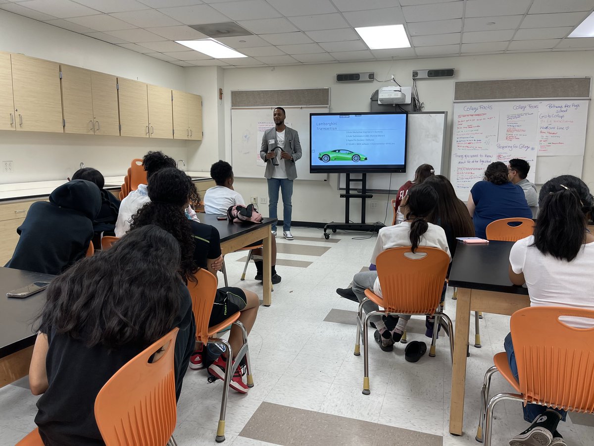MsJDavisHTX's tweet photo. Week 3 of CCMR Summer Enrichment Camp is about Exploration and Entrepreneurship! Blake Chavis, Founder of FPS Technology, spoke to our Lions about being an entrepreneur and the process of entrepreneurship. It's Shark Tank Prep Week at SGA!
@WhoAreWe_SGA @HISD_ProjectEx https://t.co/jVn0PF88vE
