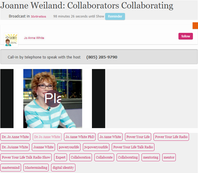 Collaborators Collaborating  TODAY at noon EST! buff.ly/3CDstUW 

#LinktoEXPERT #PoerYourLifeRadio #Collaborating