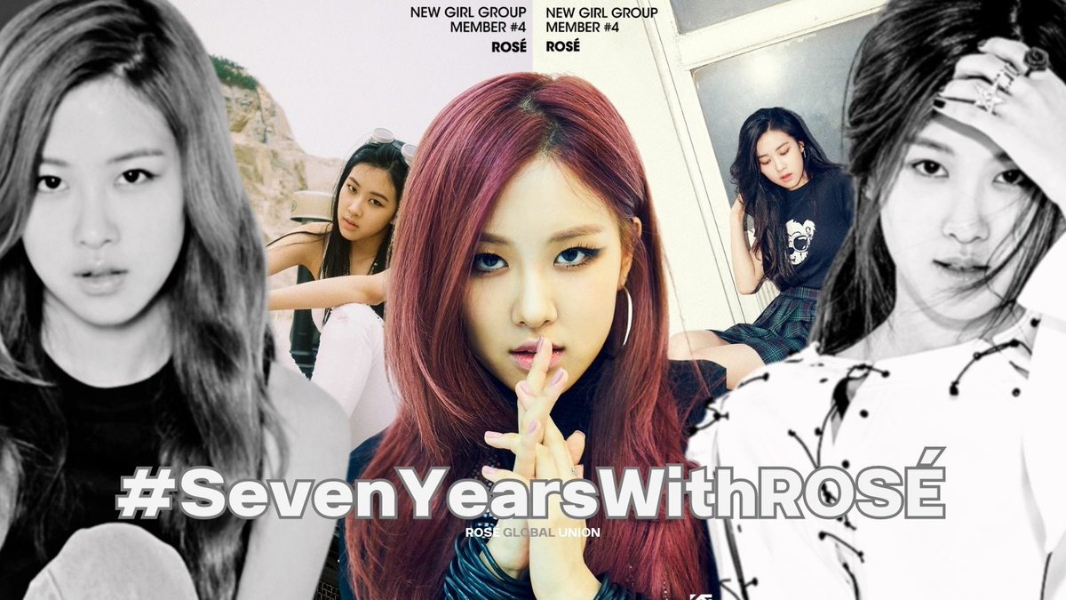 From the moment you were revealed as one of the members of BLACKPINK, we knew instantly that you would be our favorite. Happy #SevenYearsWithROSÉ🤍