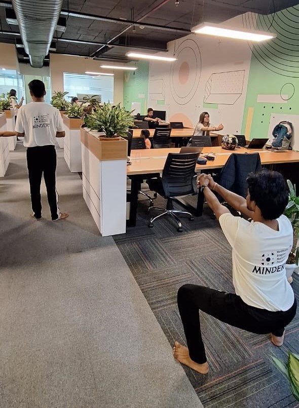 SolvedaGlobal's tweet photo. 🧘♀️ Celebrating #InternationalYogaDay at Solveda! 🌍
Today, we came together as a team to celebrate International Yoga Day in our office. It was a fantastic opportunity to recharge and promote a healthy work environment.
#WorkplaceWellness #TeamBonding #Solveda https://t.co/5bDkCbwYOF