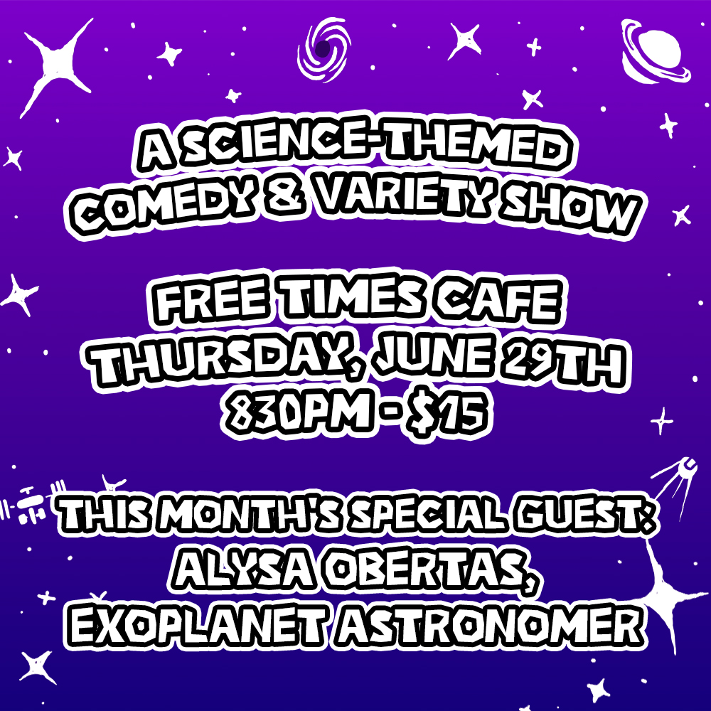 Meet our Know Show Players! They'll turn science into a hilarious Improv set. The Know Show is coming on June 29th!
Link to tickets:
eventbrite.ca/e/the-know-sho…
Cast: Mat Mailandt, Kat Letwin, Cecilia Serafina, Taylor Davis