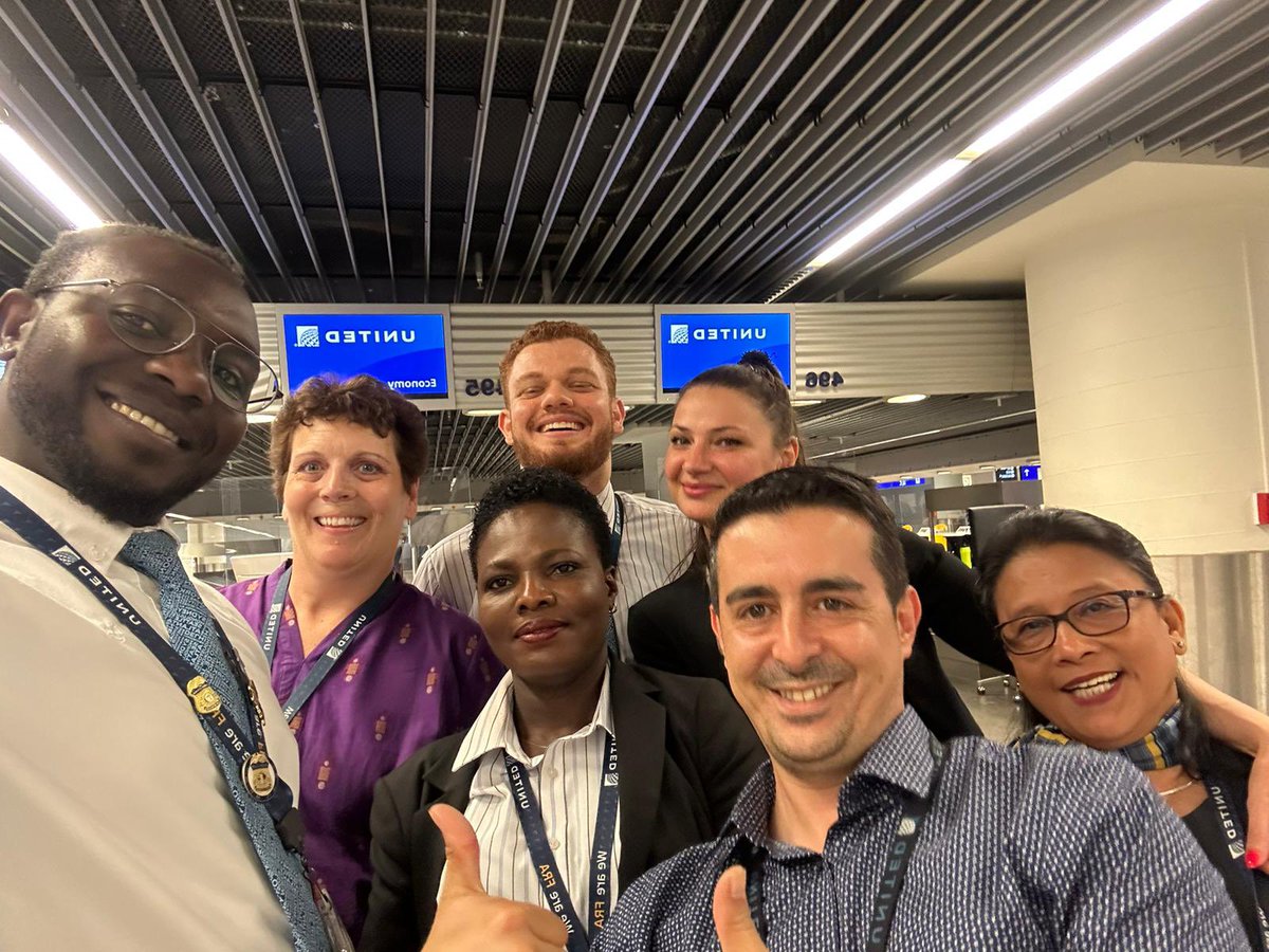 #teamfra #beingunited #andreaNPunited #Ukraft2
'What a surprise! Patty, who trained the most colleagues in CS initially, visited us here in Fra. 😊'
