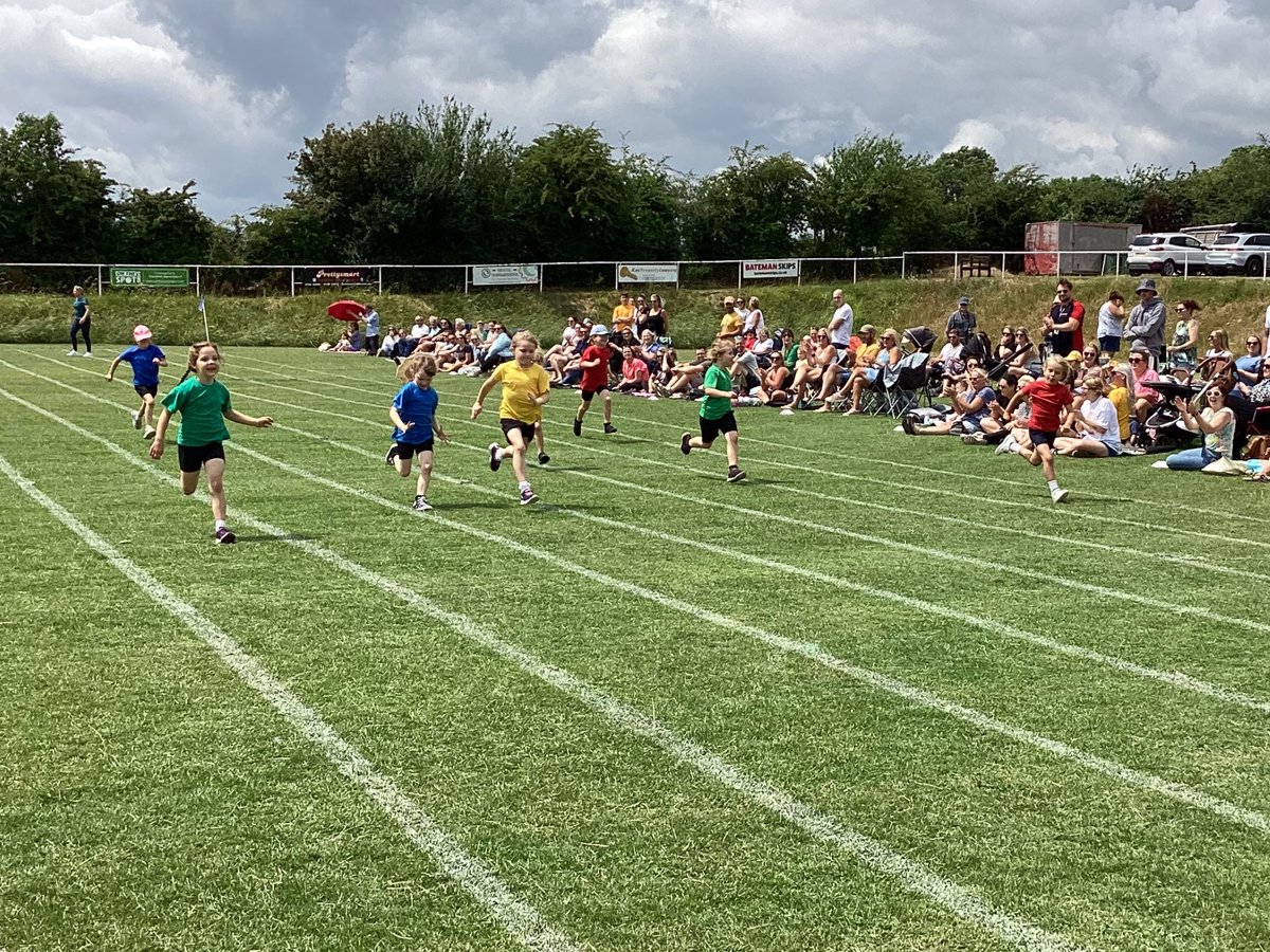 PrimaryClutton's tweet image. Fantastic day at this years sports day! Well done to all involved and a special well done to Ruby House for winning this years cup. Thank you everyone for your continued support.