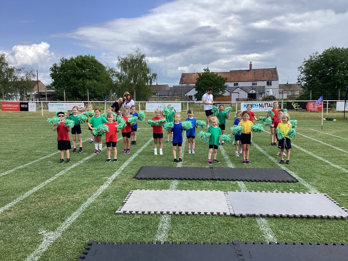 PrimaryClutton's tweet image. Fantastic day at this years sports day! Well done to all involved and a special well done to Ruby House for winning this years cup. Thank you everyone for your continued support.