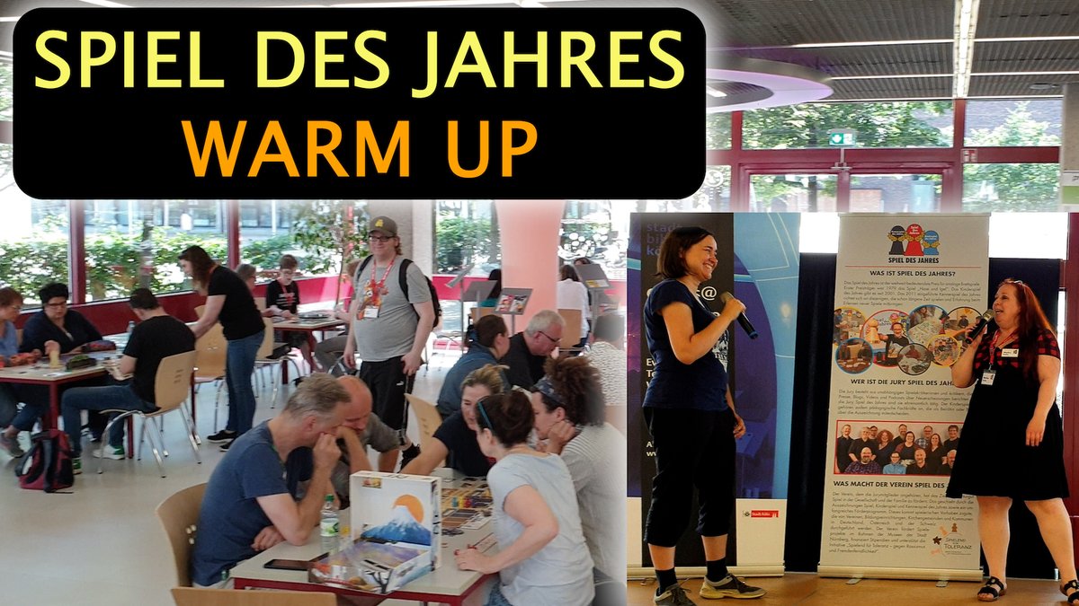 abgewuerfelt's tweet photo. Warum das Event "Spiel des Jahres Warm-Up 2023" so ein Erfolg war, zeigt unser neues Video:
(Vielen Dank für die Organisation dieser tollen Veranstaltung an @stbibkoeln , @SpieldesJahres , @MissBayBee_de & #geekscgn)
Link: https://t.co/90sSwW4DaP https://t.co/UddsETj6qh