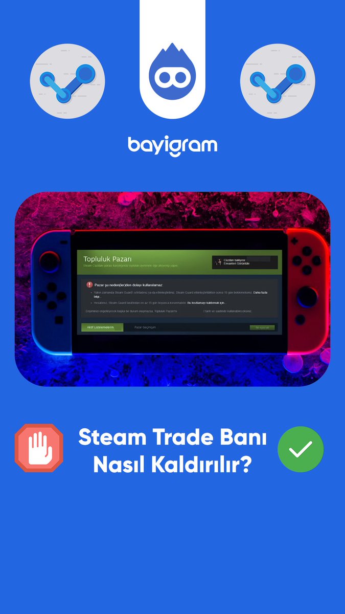 Steam Trade Banı Nasıl Kaldırılır?✅✅✅

Steam Trade banı kaldırma işleminin nasıl olduğunu öğrenmek istiyorsanız, ayrıntılı olarak anlatılan tüm detayları şimdi inceleyin ve uygulayın!

#bayigram

bayigram.com/blog/steam-tra…