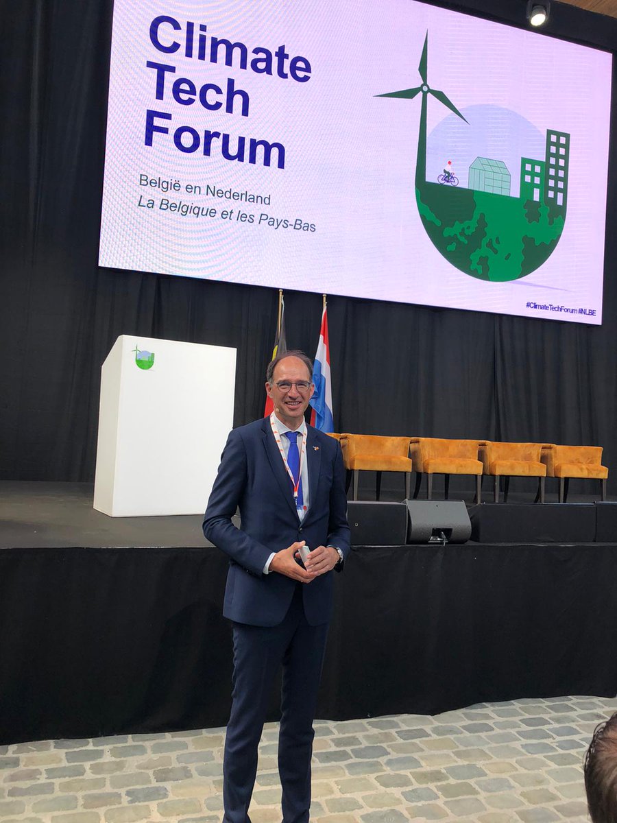Directeur @WJvanNiekerk is namens TKI Bouw en Techniek track leader #klimaatneutrale bouw tijdens de #handelsmissie naar België. Er is een grote delegatie van bedrijven uit Nederland. Het programma van het Climate Tech Forum richt zich op #samenwerken en #kennisontwikkeling