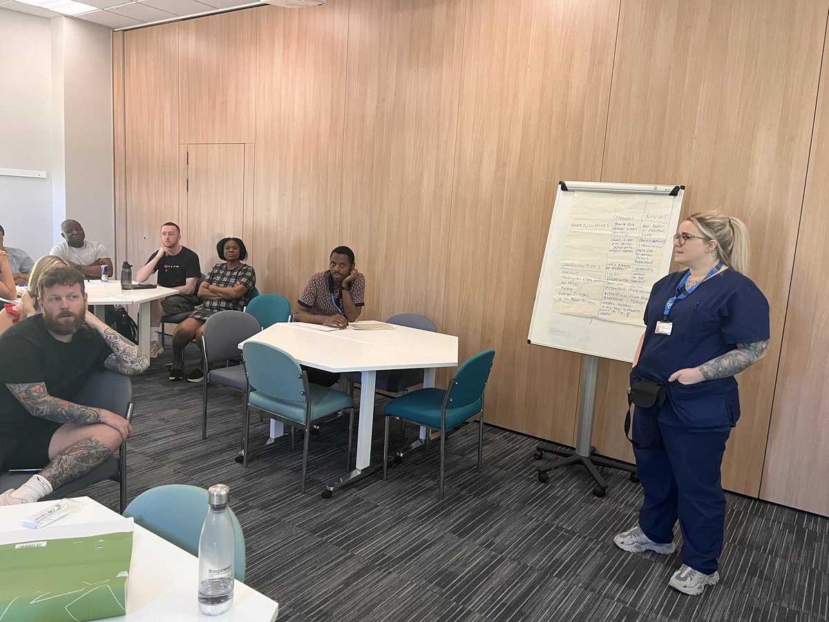 Jenny (@jennylt_) on Twitter photo Day 2 of our new inpatient leaders programme last week. Including clinical decision making, transitioning/deputising for a band 7, out of hours management, 72 hour reviews and reflective practice. Another interesting and valuable day <a href="/SindhUnni/">Sindhu Unni</a> <a href="/beckybettybilly/">Becky Billington</a> Day 2 of our new inpatient leaders programme last week. Including clinical decision making, transitioning/deputising for a band 7, out of hours management, 72 hour reviews and reflective practice. Another interesting and valuable day <a href="/SindhUnni/">Sindhu Unni</a> <a href="/beckybettybilly/">Becky Billington</a>