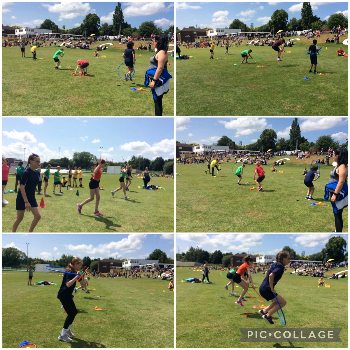 BerantMrs's tweet photo. Year 6B on their last sports day in primary school https://t.co/lsqW19AXnt