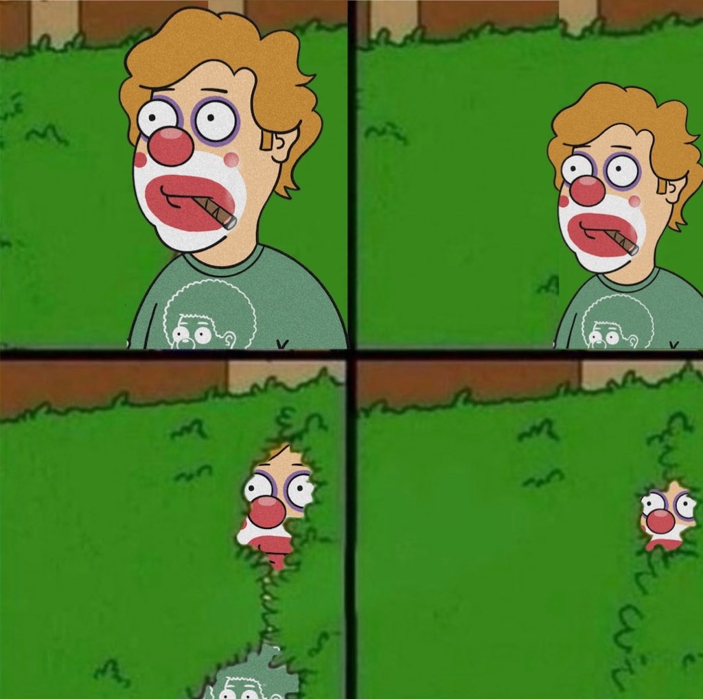 GM🌎

I literally deliver 🍩 every morning to a grocery store near 🫵🏻.

My twitter PFP is a clown holding a donut.#LifesAJoke 

Say it back 🤡