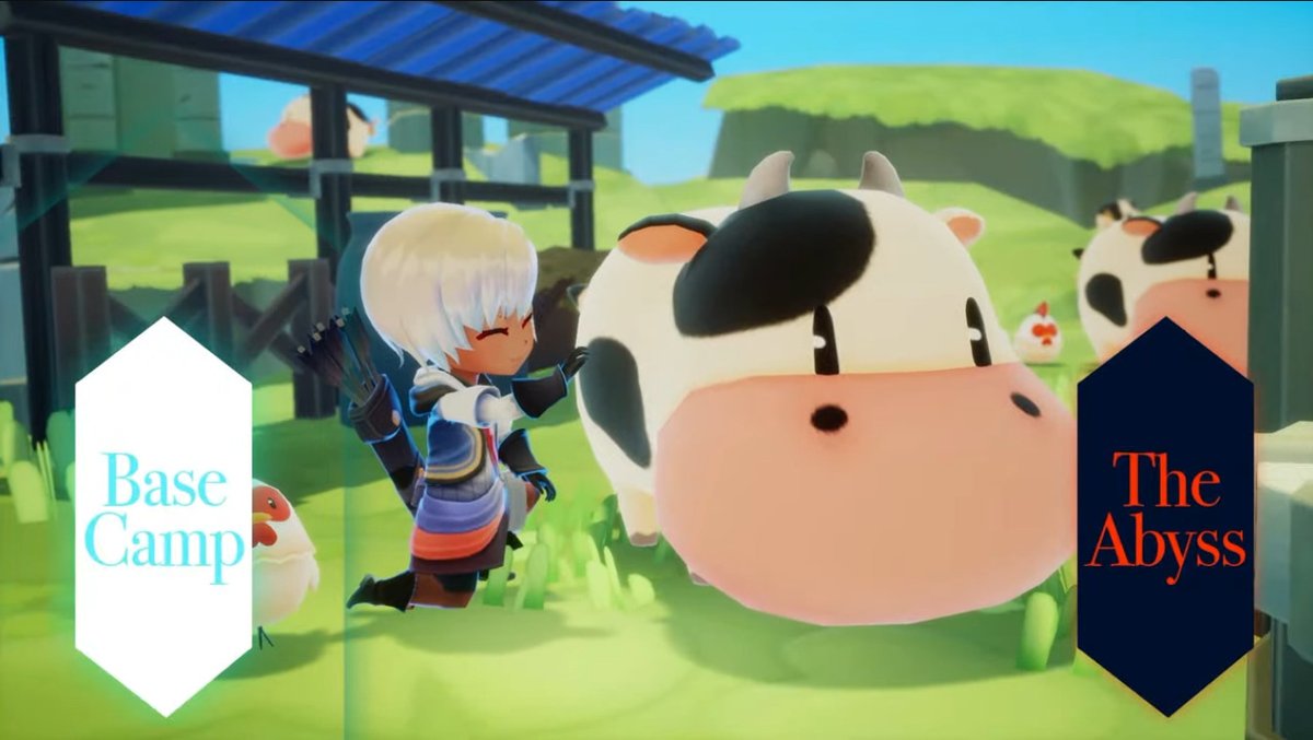 hello #storyofseasons bubble cow in the silent hope trailer from today's #nintendodirect, i love you