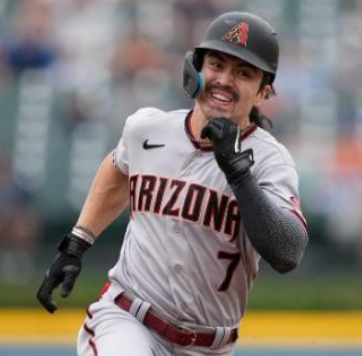 MLB_Math's tweet image. June 21 OVOA standings: 

1. Corbin Carroll: 99.43
2. Shohei Ohtani: 96.98
3. Ronald Acuña Jr.: 92.5
4. Aaron Judge: 82.81
5. Freddie Freeman: 82.69
6. Corey Seager: 67.06
7. Juan Soto: 60.0
8. Fernando Tatis Jr.: 59.83
9. Jorge Soler: 52.74
10. Paul Goldschmidt: 52.23