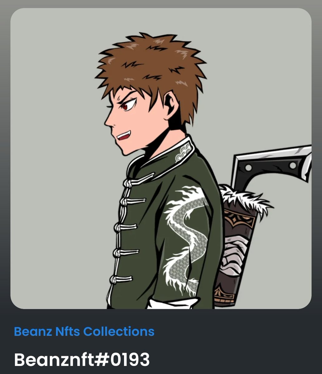 beanznfts's tweet photo. Opensea - https://t.co/p9htMY8xgt

Instagram -  https://t.co/3PpFijpBrs

=0.005 ETH

#NFTbuyers #NFTCrypto #NFTdrop #NFTcollection #nftcollector  #NFTProject #OpenSeaNFT #NFTphotography  #nftart #NFTCommunity #NFT #NFTGiveaway #NFTcollections #ethereum #NFT宣伝枠 #blockchains https://t.co/6OSn20M38B