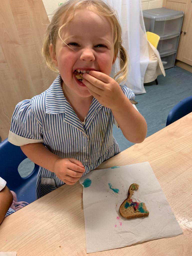 Our nursery children enjoyed reading ‘Mr Seahorse’ so much, they snuck in to Reception’s kitchen to make their very own rainbow seahorse eggs! #BPSNurture