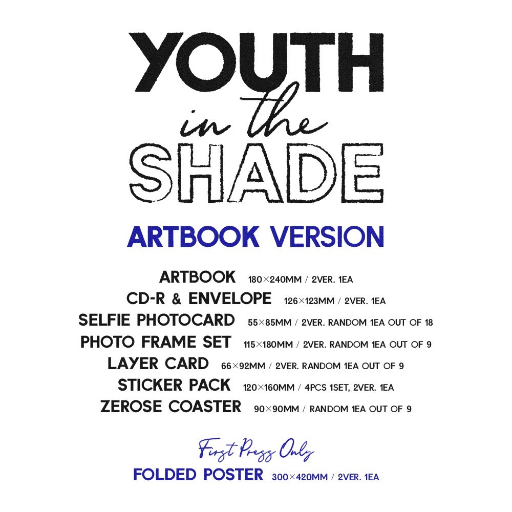 hi! hosting a worldwide giveaway for zerobaseone’s debut album Youth In The Shade

⭐️ 2 winners of 1 sealed album (random ver) ⭐️

to join:
- like and rt
- reply anything w/ tags to boost zb1’s brand reputation

winners will be picked randomly ☘️

#ZEROBASEONE #ZB1
#제로베이스원