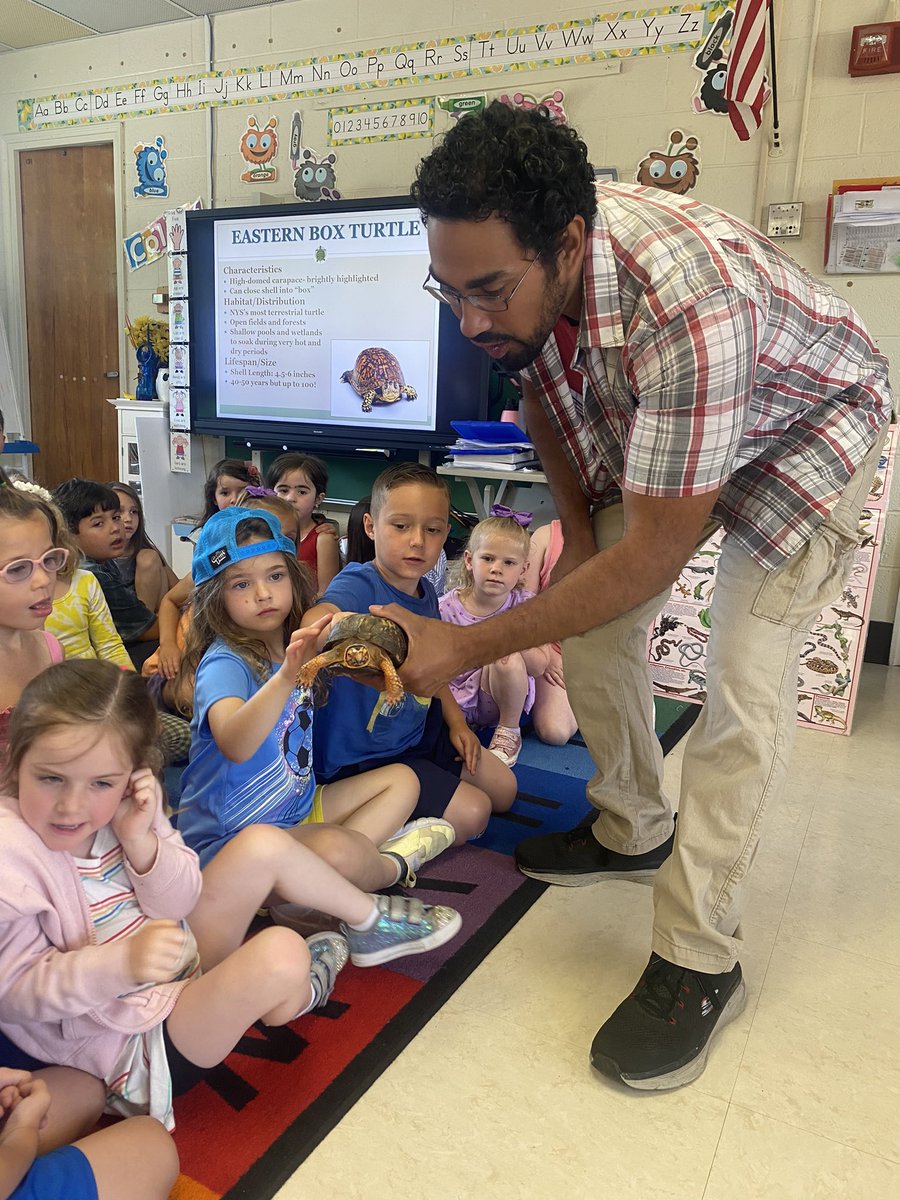 Thank you to Mr. Tony from Quogue Wildlife Refuge. PreK loved learning about turtles!