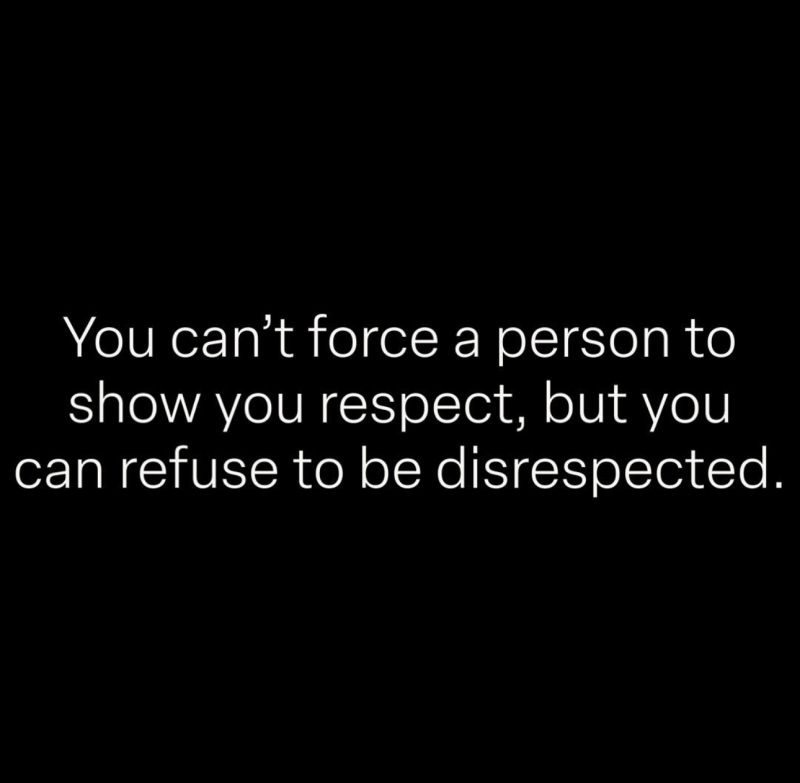 Words of #WisdomWednesday  #knowyourworth 
R-E-S-P-E-C-T #RealTalk 💯👇