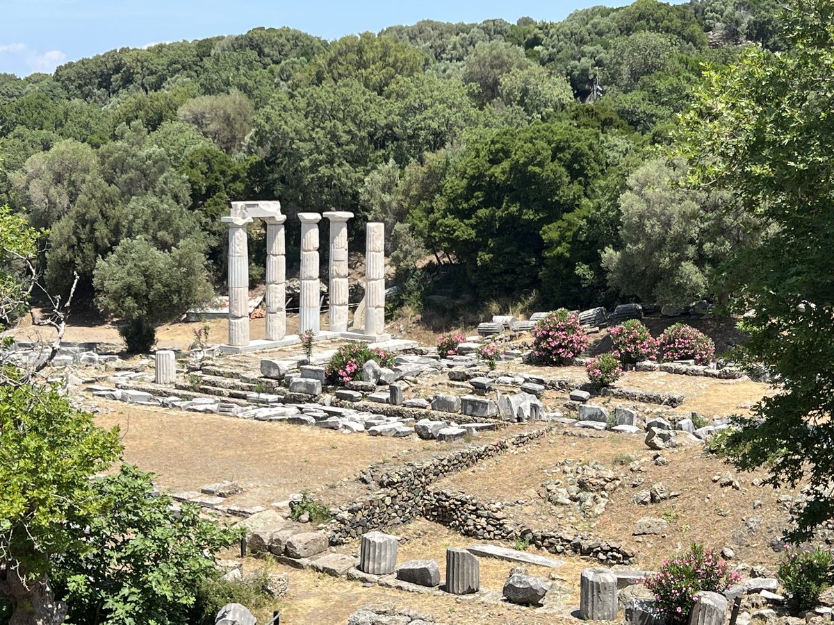 Heute am Kabirenheiligtum auf Samothrake.