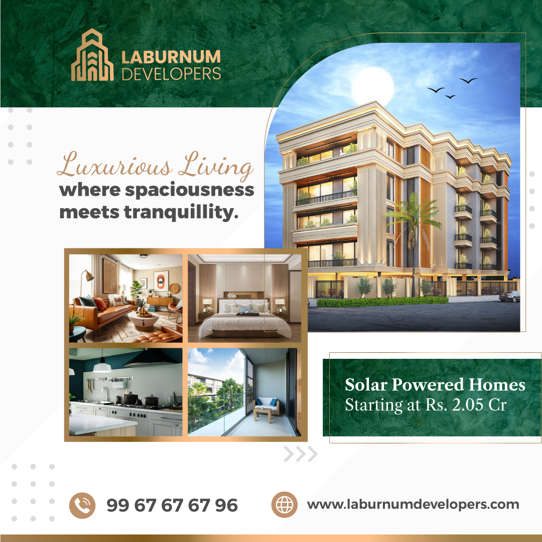 With a redefining edge while standing out as the new front at Sector 67A, Gurgaon has already become the showstopper residential space. Hurry up and book now at just 2.05 crores.
#LaburnumDevelopers #Laburnum #LaburnumVersalia67A #LuxuryDecor #NewHomeConstruction #LuxuryInteriors