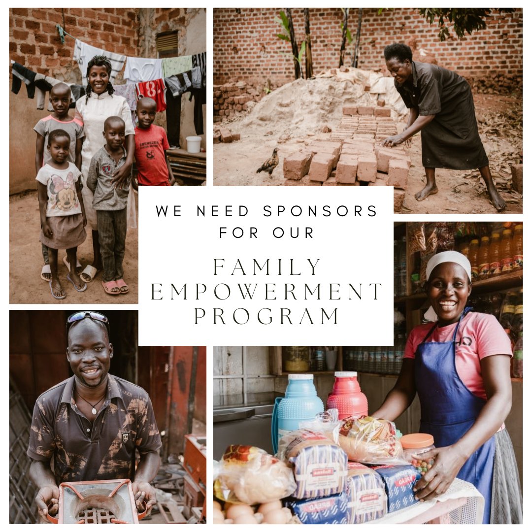 ECMAfrica's tweet photo. We have Family Empowerment families that are awaiting sponsorship! Could you sponsor a family? Full sponsorship is $260 a month but we have sponsorship options available for $195, $130, or $65 per month. Visit https://t.co/8lC0jKUsmy to see a list of our available families! https://t.co/3Uu1dADJXO