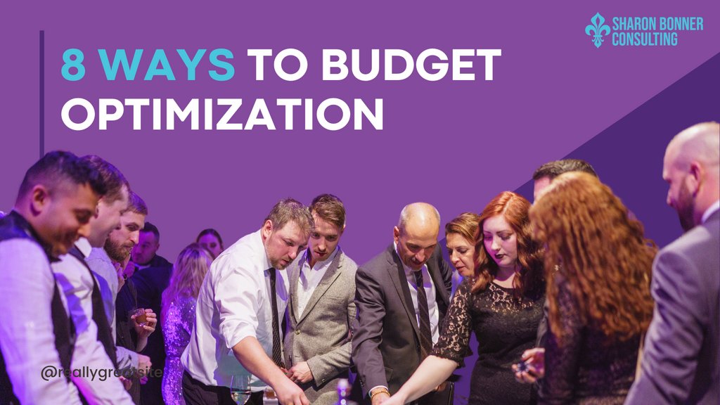 Unlock 8 tips to optimize your event budget! Get insights on efficient spending in our latest blog post. sharonbonnerconsulting.com/8-ways-to-opti…

#EventBudgeting #BudgetTips #SBC